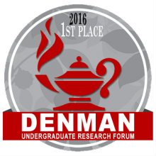2016 Denman 1st Place